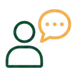 CCCDS icon person chat